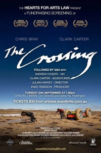 Hearts for Arts Law invites you to a fundraising screening of “The Crossing”