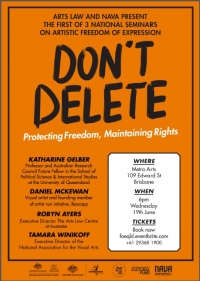 Don’t Delete - Freedom of Expression Seminar