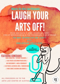 Hearts for Arts Law presents: Laugh your arts off!