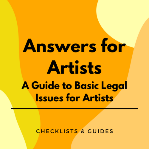 Answers for Artists: A Guide to Basic Legal Issues for Artists - Image 676