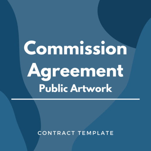 Commission Agreement - Public Artwork - Image 676