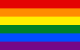 Image of rainbow flag is a symbol of lesbian, gay, bisexual, transgender (LGBT) and queer pride and LGBT social movements