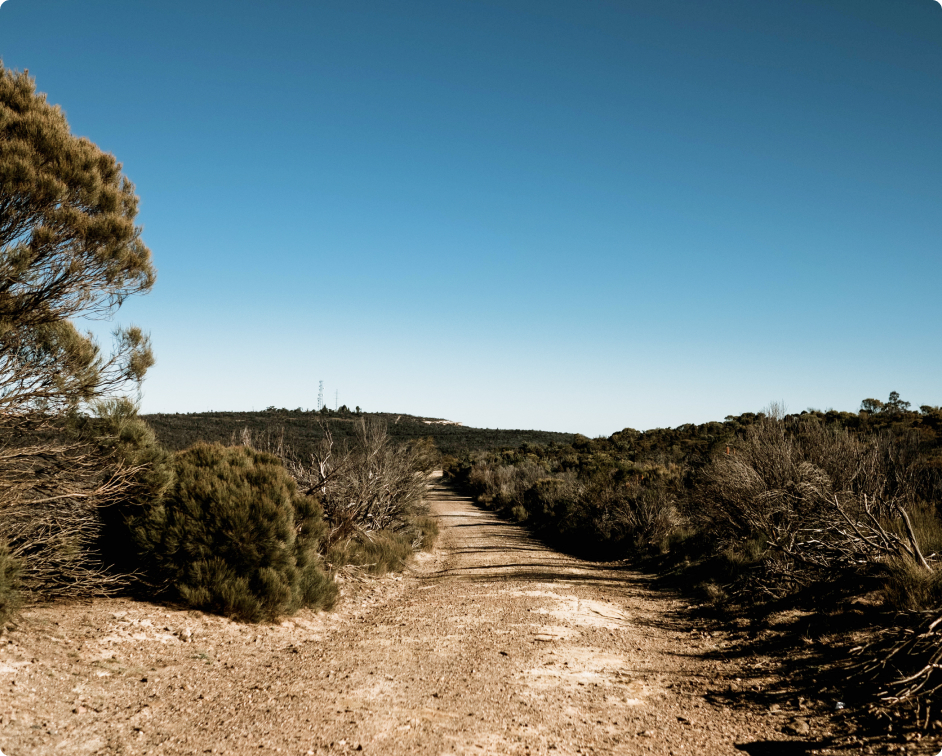Image: Ken Benitez ‘Dirt Road Under the Blue Sky’ (Sydney, NSW)