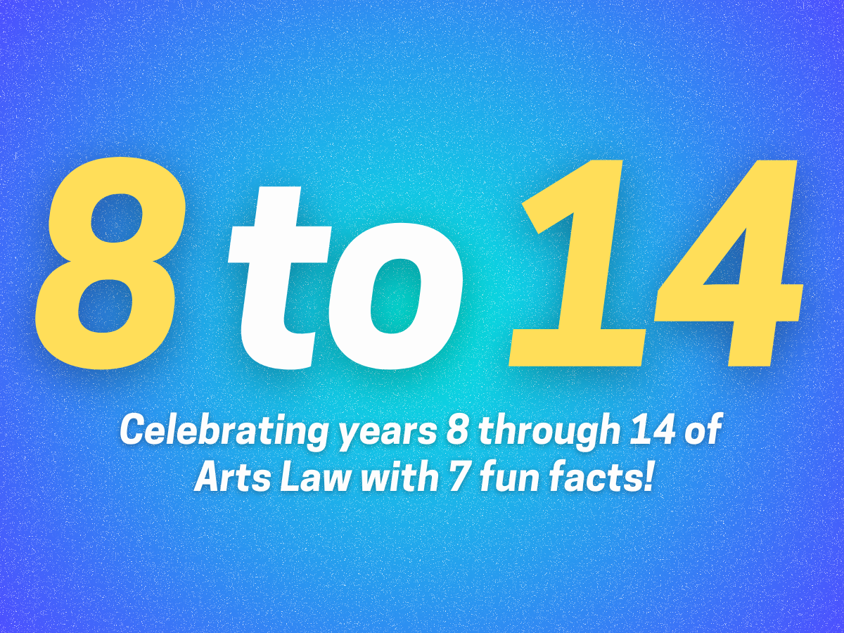 A graphic tile announcing weeks 8 to 14 of fun facts